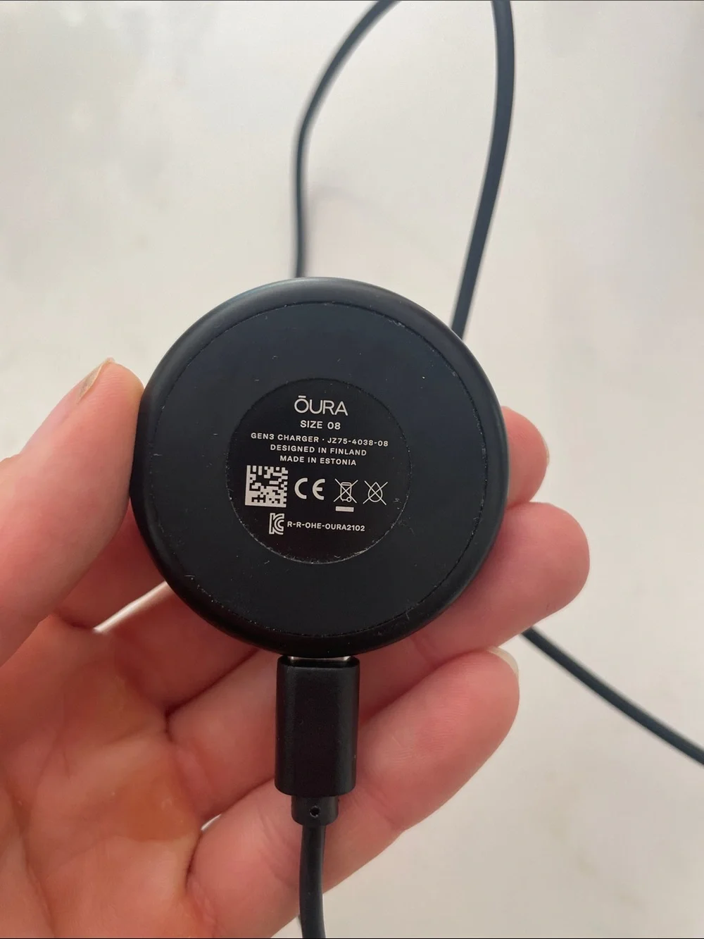 Oura smart ring